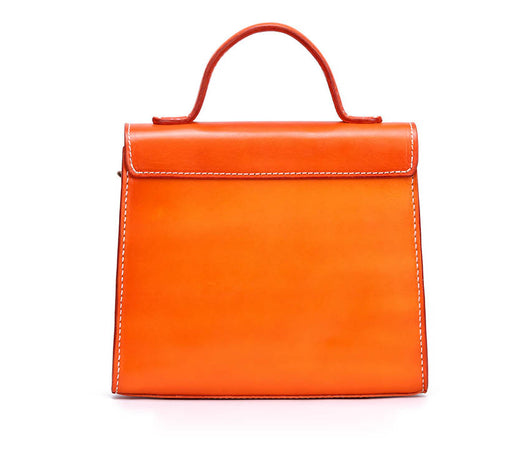 Bolso de Mano para Gatos en Cuero Genuino Grabado Artesanal - Image 2