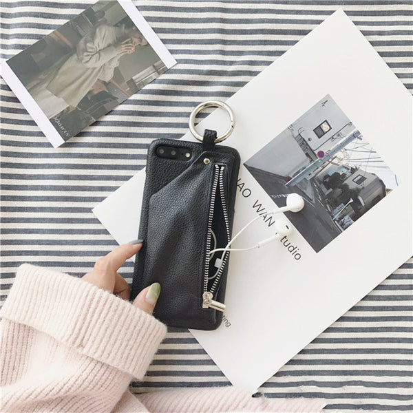 Funda para celular con bolsillo cremallera y diseño personalizado - Image 8