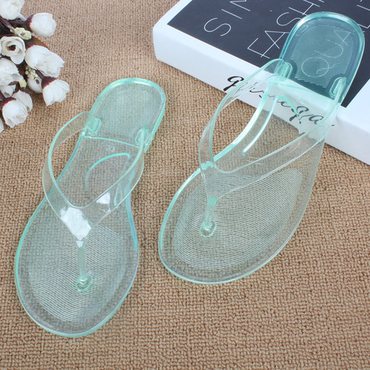 Sandalias Transparentes de Playa para Estudiantes - Cómodas y Versátiles - Image 9