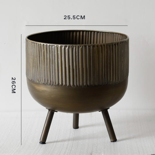 Maceta Industrial de Metal con Patas - Estilo Americano - Image 4