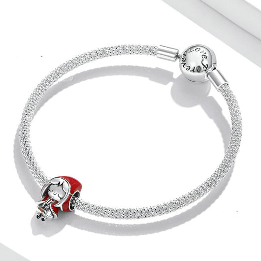 Pulsera de Plata Esterlina 925 Miss Red con Perlas Decorativas - Image 7