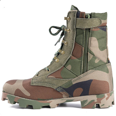 Botas Militares Tácticas Altas Transpirables con Cierre - Image 3