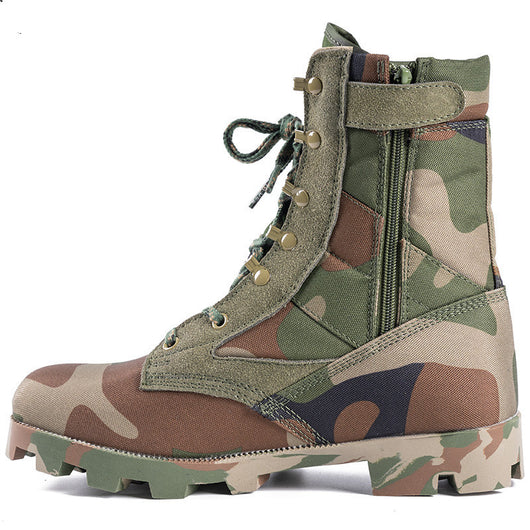 Botas Militares Tácticas Altas Transpirables con Cierre - Image 3