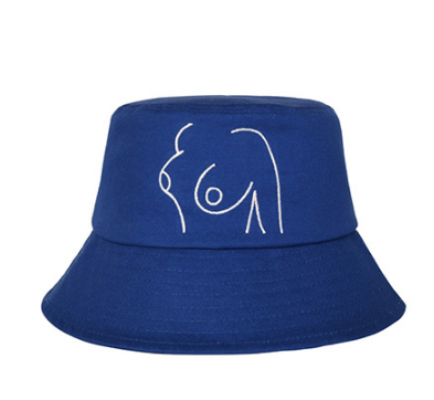 Gorra de Pescador Ajustable - Diseño Bicolor Negro y Azul - Image 7