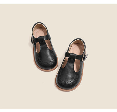 Zapatos de Cuero para Niñas Princesa con Suela Antideslizante - Image 15
