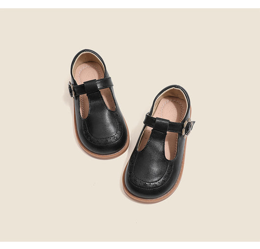 Zapatos de Cuero para Niñas Princesa con Suela Antideslizante - Image 15