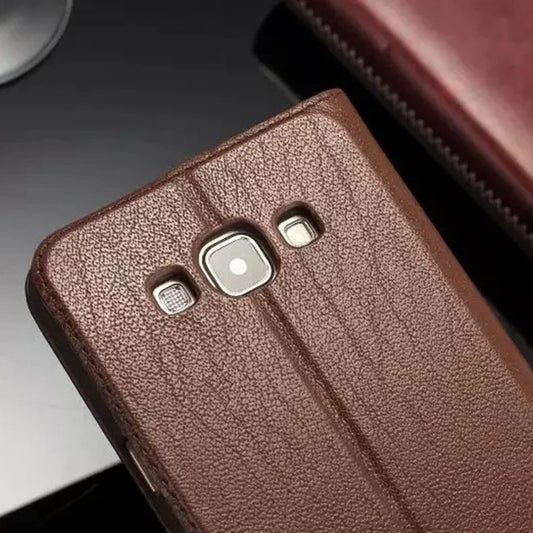 Funda Protectora de Cuero tipo Concha para Smartphone - Image 2