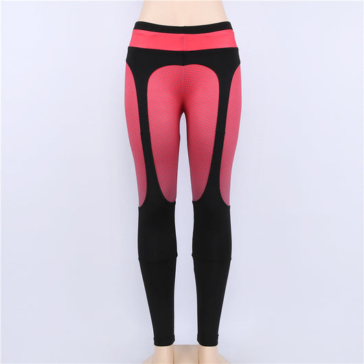 Leggings Deportivos de Yoga con Costuras Decorativas para Mujer