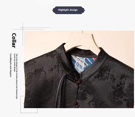 Chaleco Étnico Reversible Bordado Estilo Retro Chino - Image 17