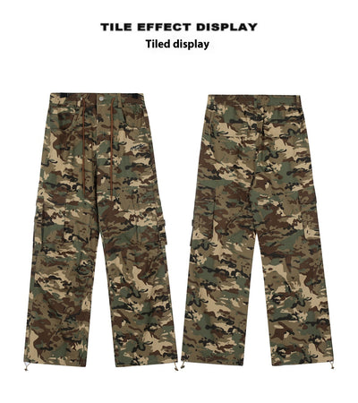 Pantalones Cargo Caqui Lavados para Mujer - Corte Holgado y Casual - Image 8
