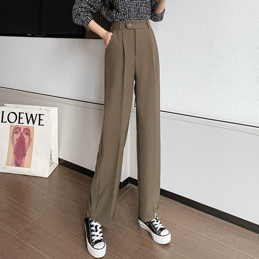 Traje de Otoño para Mujer con Pantalón Ancho Elegante - Image 8