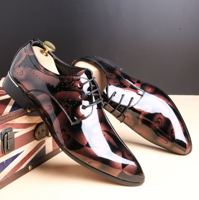 Zapatos de Vestir Casual para Hombre Talla Grande - Cuero Brillante Premium - Image 5