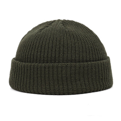 Gorro de Lana Tejido Estilo Coreano para Otoño e Invierno - Image 14