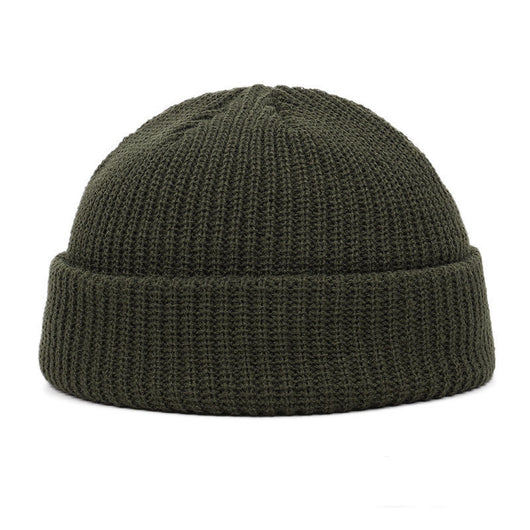 Gorro de Lana Tejido Estilo Coreano para Otoño e Invierno - Image 14