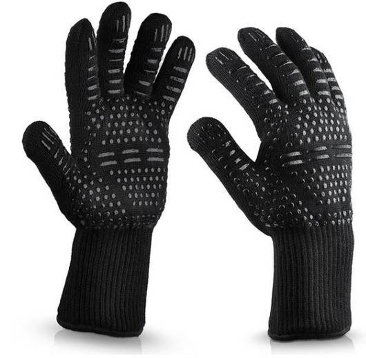 Guantes Aislantes Resistentes al Calor para Parrilla, Horno y Microondas - Image 3