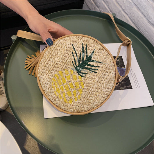 Bolsa Bordada con Piña para Mujer - New Leaf - Image 4