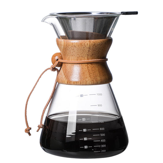 Cafetera de Vidrio Borosilicato para Preparar Café a Mano - Image 9