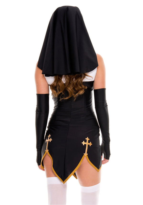 Disfraz de Monja Sexy - Traje Religioso para Fiestas
