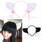 Diadema de orejas de gato con cascabeles para cosplay y anime