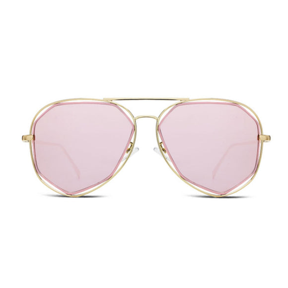 Gafas de sol polarizadas rosa para conducir