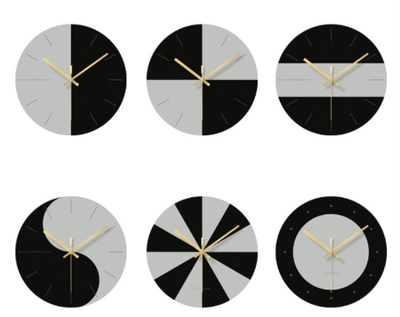 Reloj de Pared en Vidrio Templado