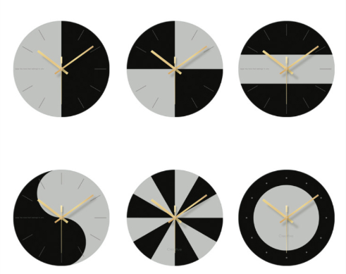 Reloj de Pared en Vidrio Templado