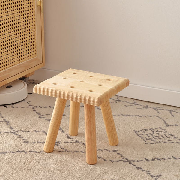 Banco de Madera Maciza Minimalista para Sala de Estar - Image 6