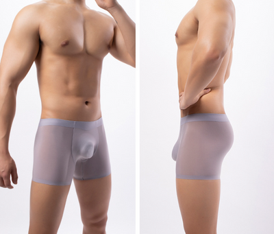 Bóxers Ultra Delgados Ice Silk para Hombre - Transpirables sin Marcas - Image 11