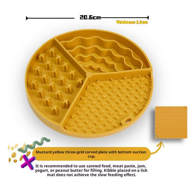 Comedero Lento de Silicona con Tapete Masticable para Perros - Image 10