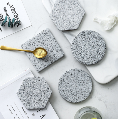 Posavasos de Cerámica con Patrón Granito para Tazas de Té