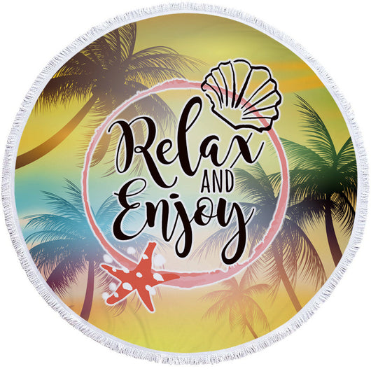 Toalla de Playa Redonda Premium - Image 14
