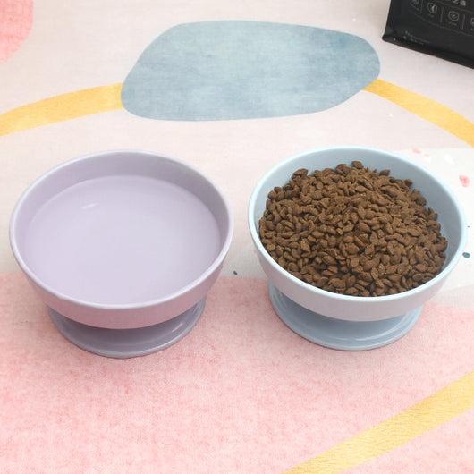 Comedero Elevado de Cerámica para Protección Cervical en Mascotas - Image 2