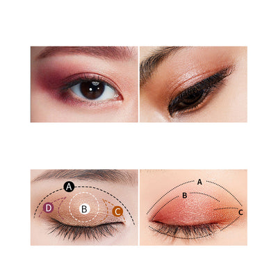 Paleta de Sombras Mate 18 Colores Portátil - Tonos Leche y Té - Image 4