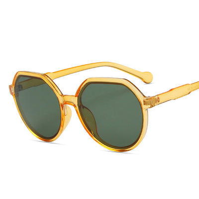 Gafas de Sol Redondas Personalizadas - Estilo Trendy Colores Pastel Montura Extragrande - Image 5