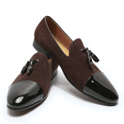 Zapatos de Cuero Clásicos para Hombre - Elegancia Atemporal para Bodas - Image 14