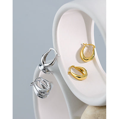 Pendientes Personalizados de Plata de Ley S925 para Mujer - Image 3
