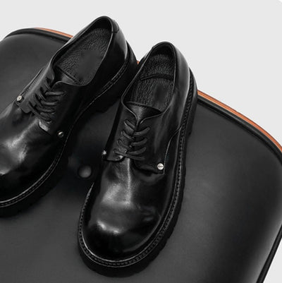 Zapatos Casuales de Cuero para Hombre con Suela Reforzada - Image 4