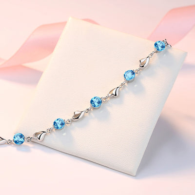 Pulsera de Plata Tanabata - Joya Romántica para San Valentín - Image 5
