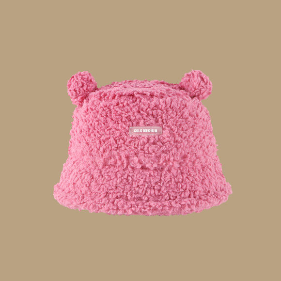 Gorro Pescador Infantil con Osito y Cordero - Diseño Adorable Unisex