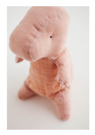 Muñecas de Tela de Lino Nórdico - Dinosaurios Adorables - Image 10