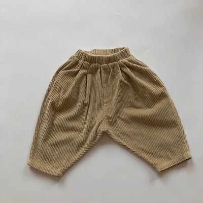 Pantalones Infantiles de Terciopelo Grueso a Rayas - Abrigo Térmico para Niños y Niñas - Image 4