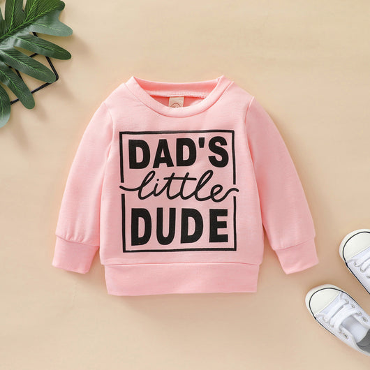 Sudadera Gris para Niños con Estampado de Letras - Image 8