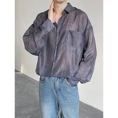 Camisa de Rayas Diseño Exclusivo para Hombre - Image 7