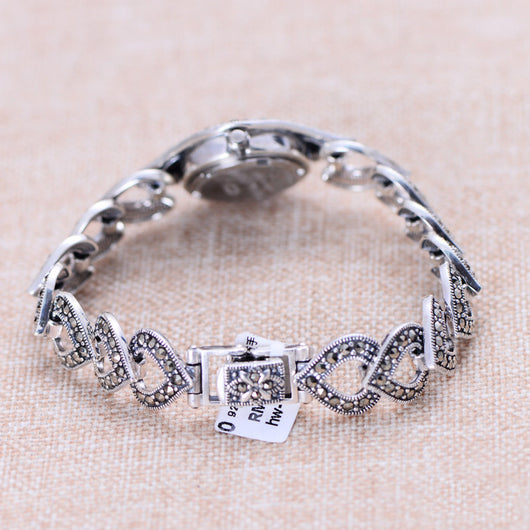 Reloj de Plata Love Thai Exquisito - Image 13