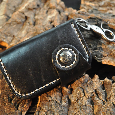 Estuche para Llaves de Cuero Genuino Hecho a Mano - Image 16