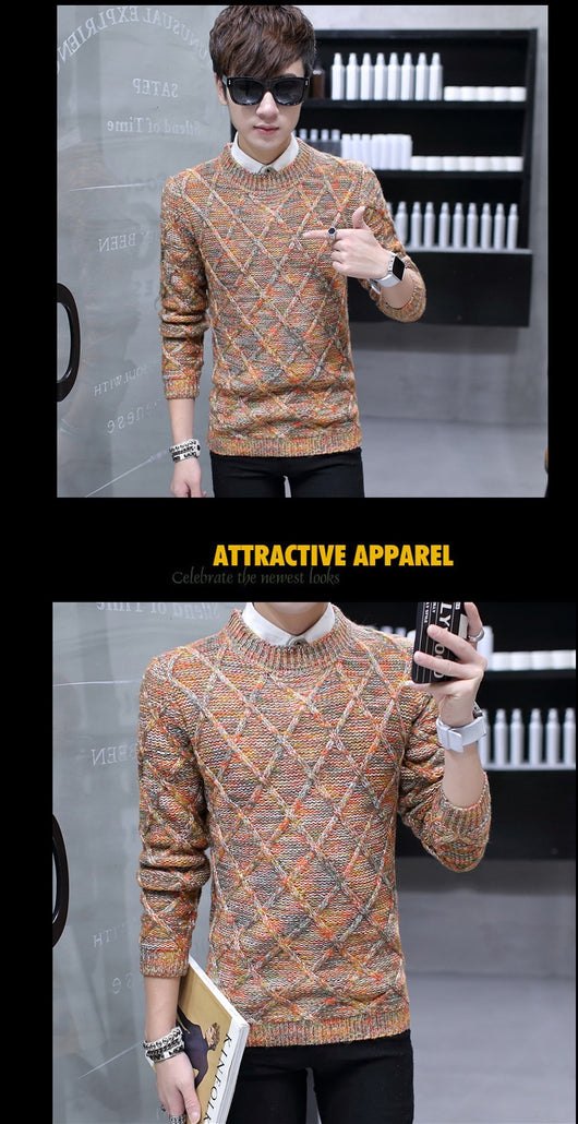 Suéteres Modernos para Hombre - Otoño e Invierno - Image 21