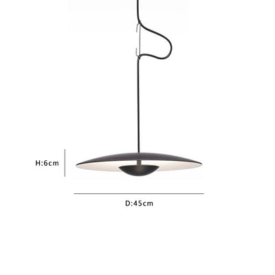 Lámpara Colgante UFO Nórdica Diseño Moderno para Sala de Estar - Image 9