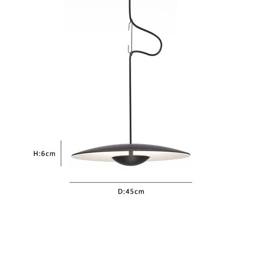 Lámpara Colgante UFO Nórdica Diseño Moderno para Sala de Estar - Image 9