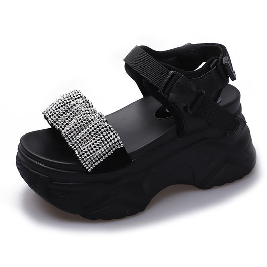 Sandalias Deportivas Cómodas Estilo Coreano con Punta Redonda - Image 8