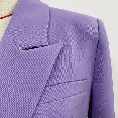 Traje Slim Fit con Botones de Cabeza de León - Image 3